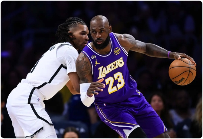 03月28日 NBA常规赛 篮网vs湖人 全场录像回放