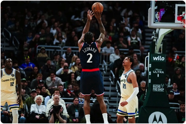 03月30日 NBA常规赛 快船vs雄鹿 全场录像回放