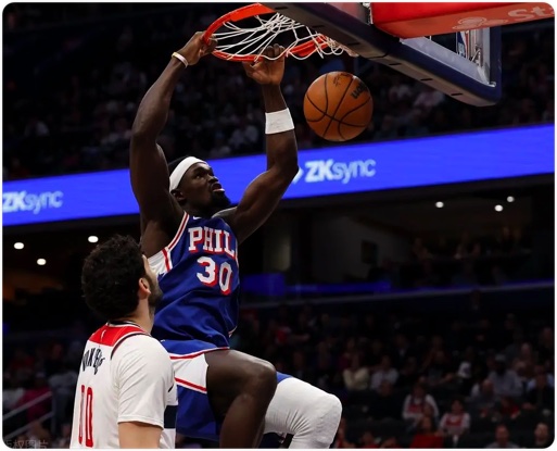 04月02日 NBA常规赛 76人vs奇才 全场录像回放