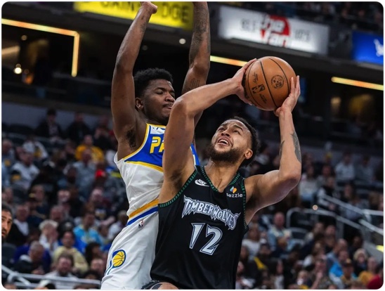 04月08日 NBA常规赛 森林狼vs步行者 全场录像回放