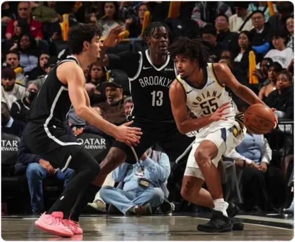 04月10日 NBA常规赛 步行者vs篮网 全场录像回放